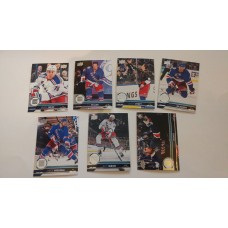 2017-18 Upper Deck Series 1 Base Team Set 126-132 New York Rangers 2017-18 Upper Deck Series 1 Base Team Set 126-132 New York Rangers